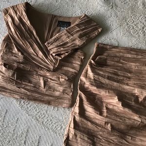 Formal 2 piece dress (top and matching skirt)